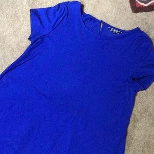 Lands end A-line short sleeve blouse